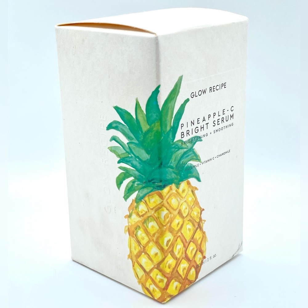 GLOW RECIPE Pineapple Bright C Serum 1oz Brand New Discontinued Serum Brighten